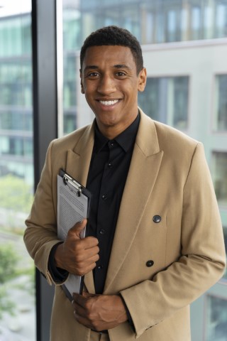 Business leader portrait
